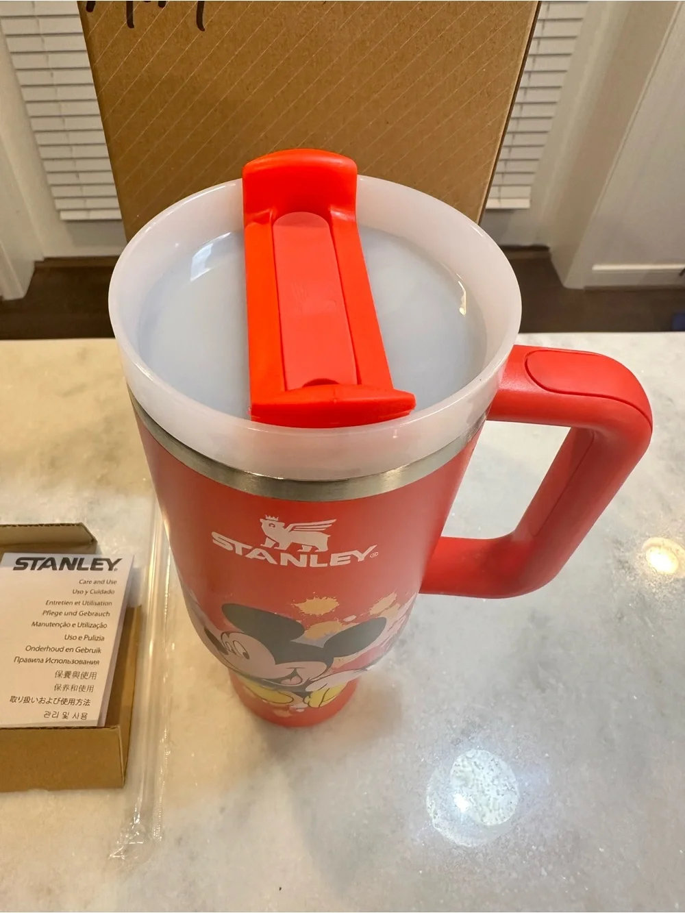 Stanley Disney Mickey Mouse Red 40oz Quencher H20 Tumbler - Picture 9 of 14
